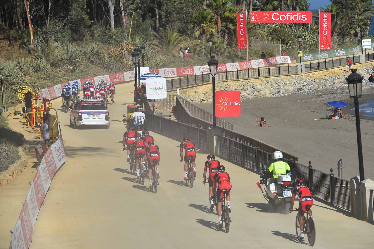 BMC Racing en route to victory
