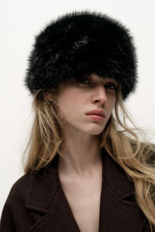 Faux Fur Cap