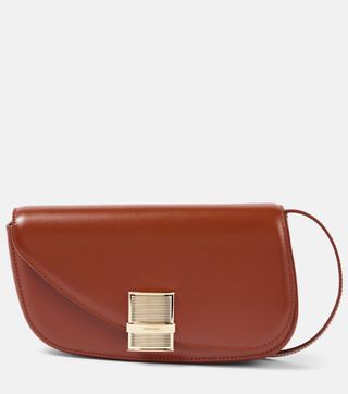 Fiamma Small Leather Crossbody Bag