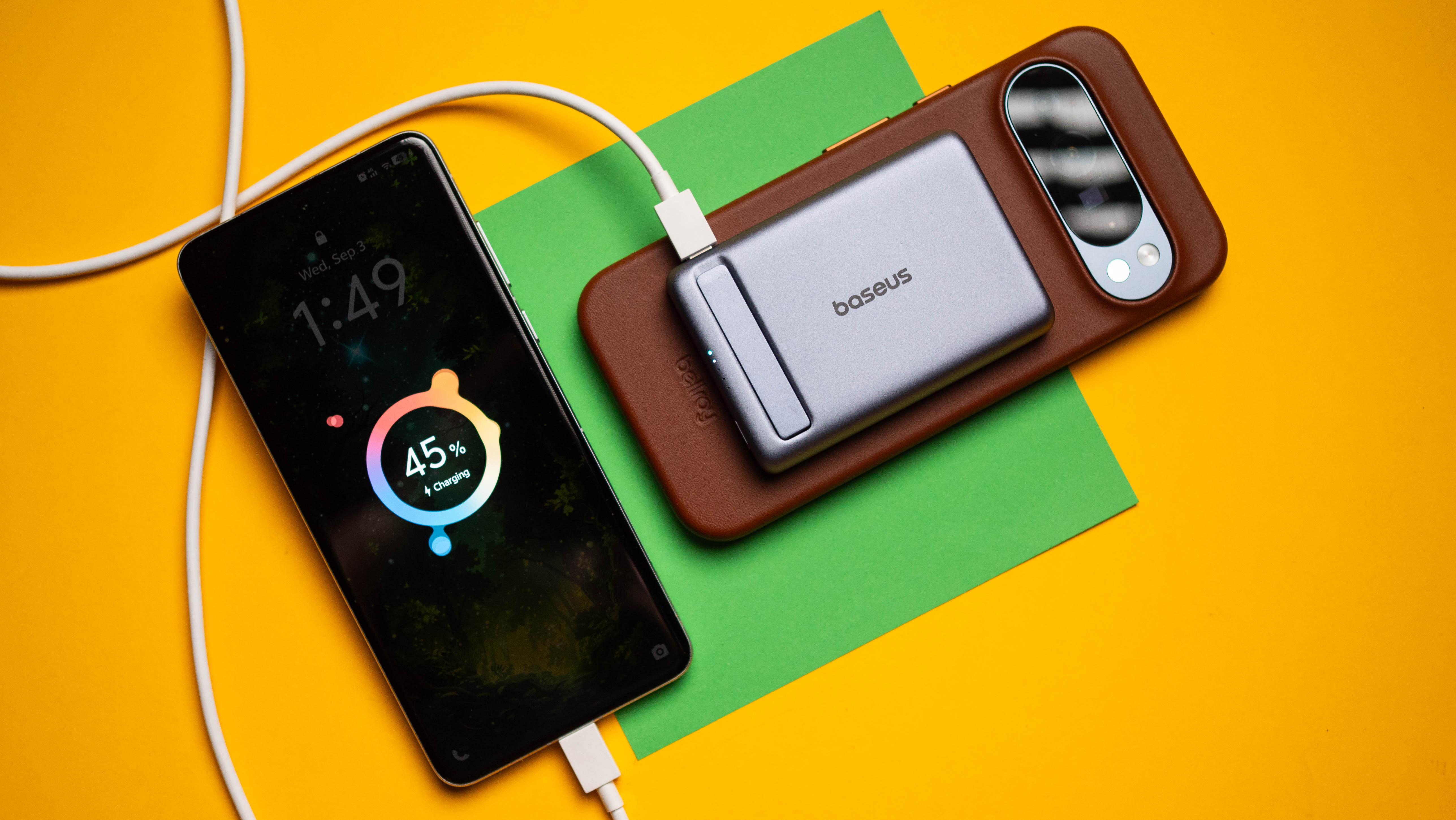 Baseus PicoGo AM31 5000mAh Power Bank testing on Android Central