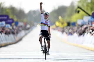Tour of Flanders: Indomitable Tadej Pogačar solos to repeat victory after Oude Kwaremont attack