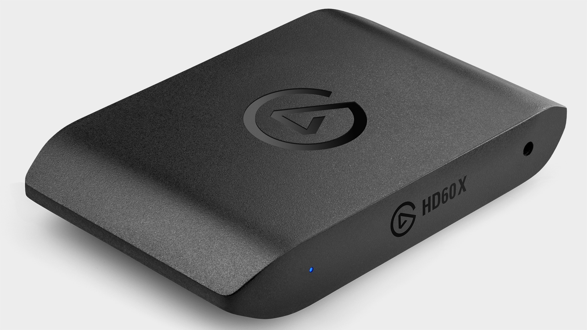 Elgato HD60 X capture card from the front on