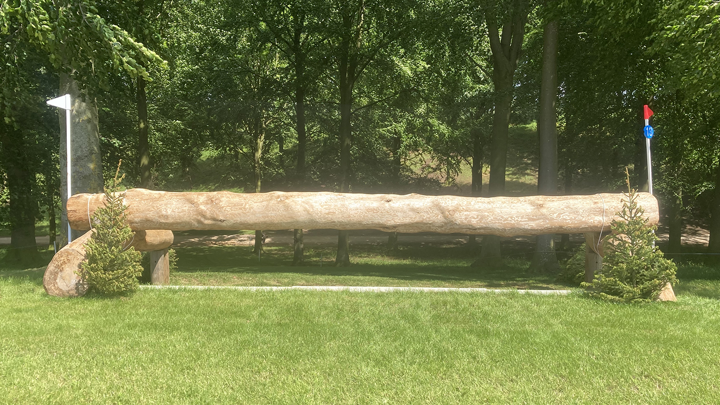 Bramham Horse Trials cross-country course fence 13