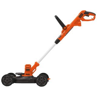 A BLACK+DECKER Electric Lawn Mower, String Trimmer and Edger