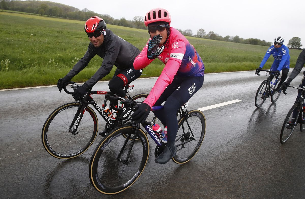Italian duo Diego Ulissi and Alberto Bettiol
