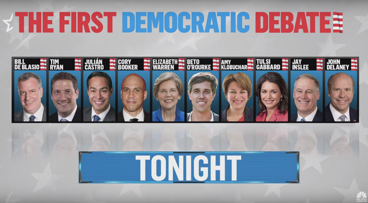 Democratic Presidential Debate 2019 how to watch the live stream
