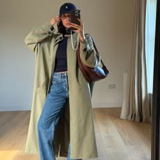 how to style a trench coat