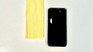 iPhone scratches removed with toothpaste 