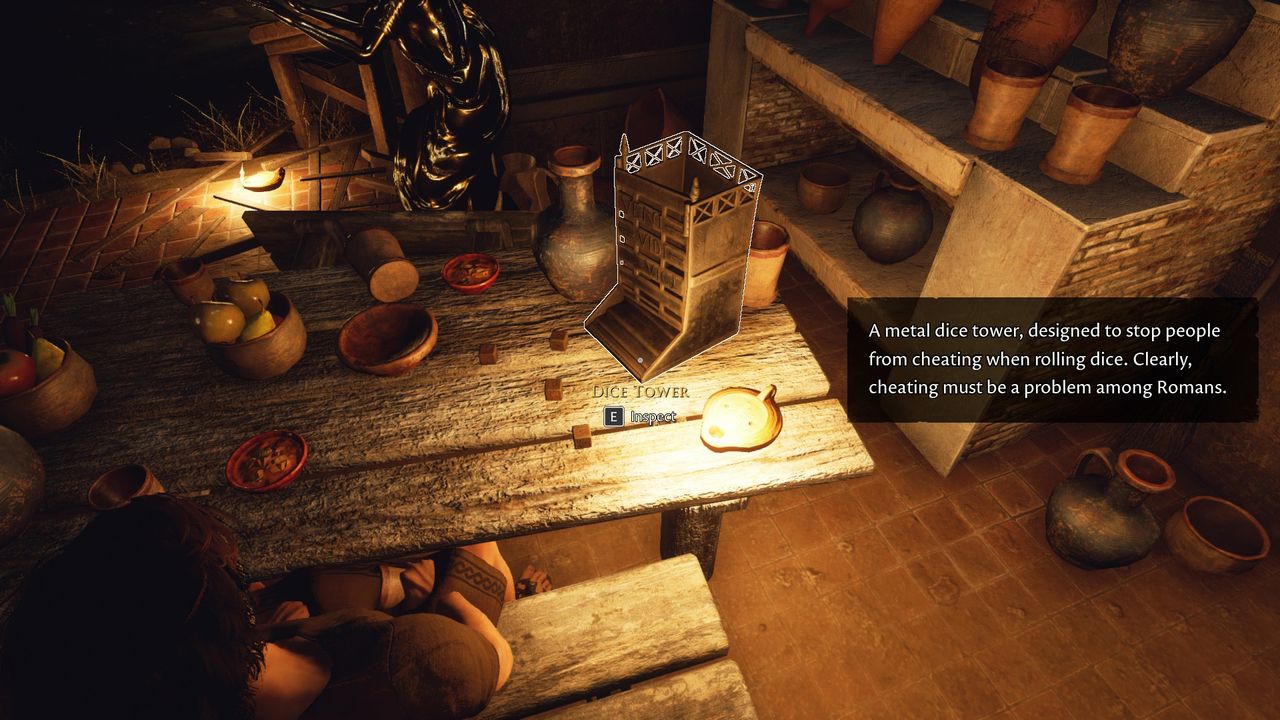 Food and details in The Forgotten City