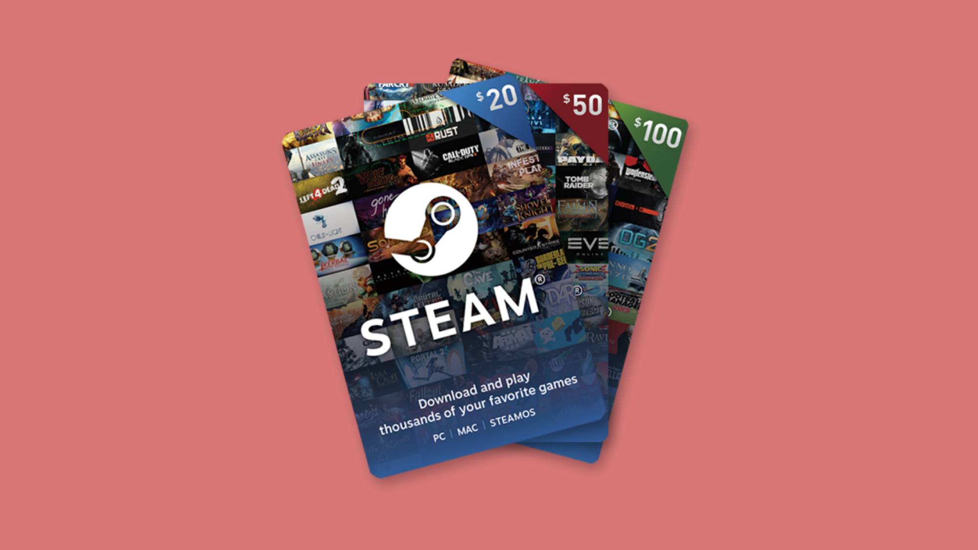 Steam gift card