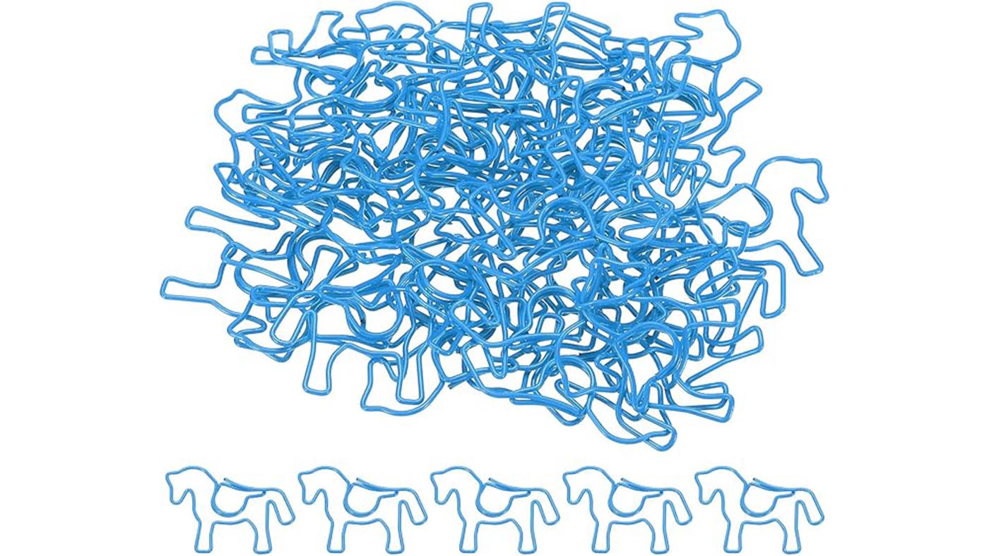 Horse shaped paperclips