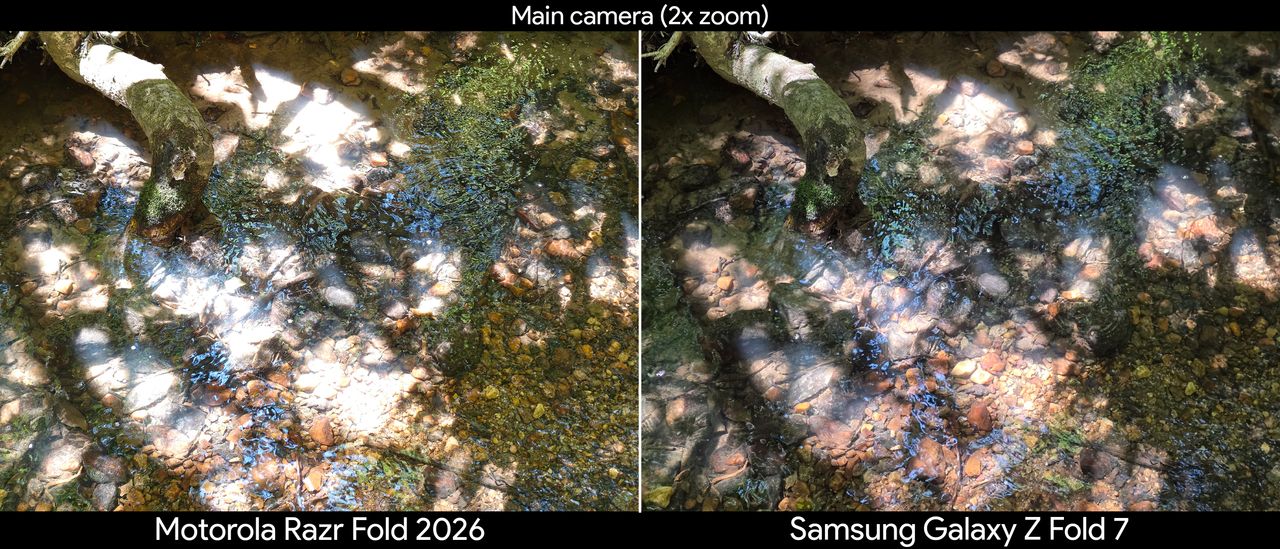 Comparing camera quality between the Motorola Razr Fold 2026 and Samsung Galaxy Z Fold 7