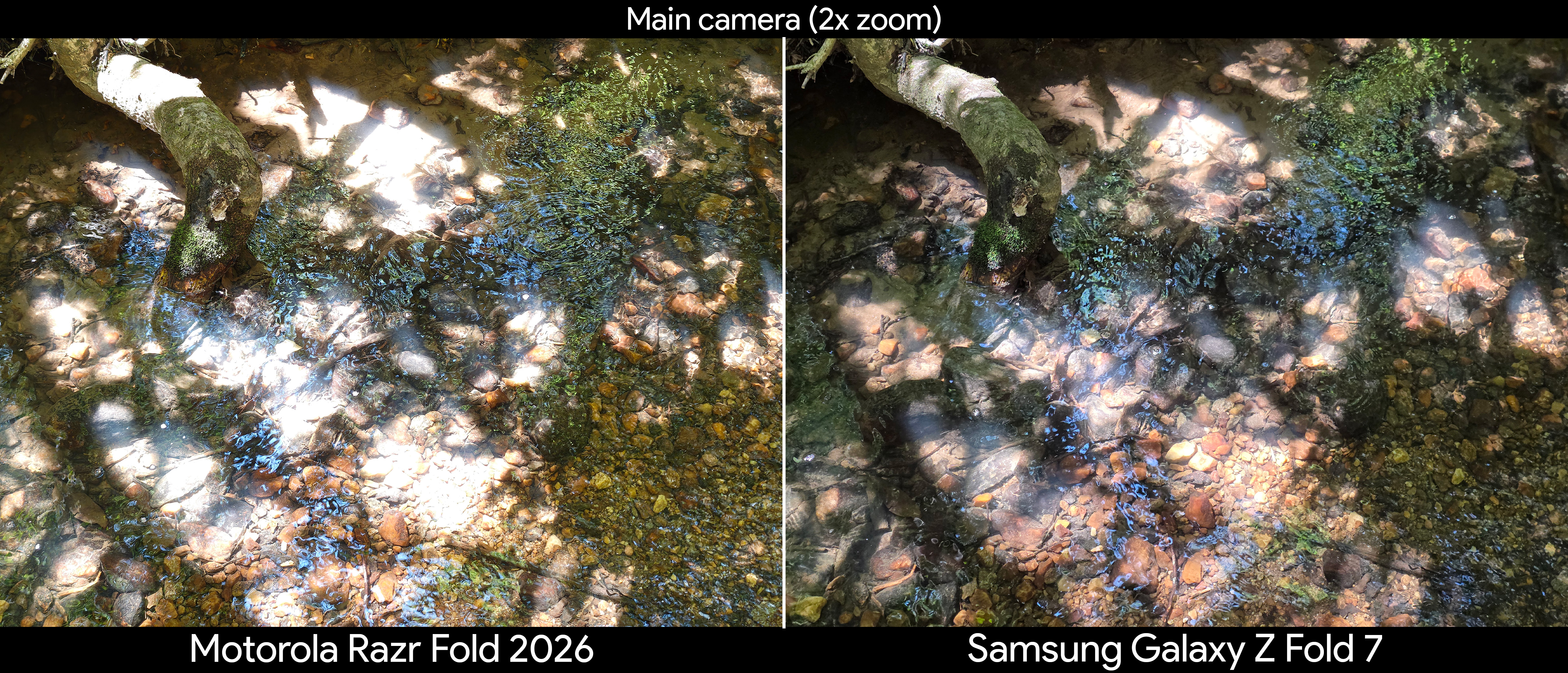 Comparing camera quality between the Motorola Razr Fold 2026 and Samsung Galaxy Z Fold 7