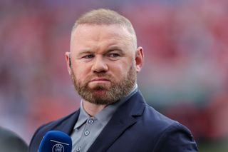 BBC Sport Euro 2024 Ex-England skipper Wayne Rooney on Channel 4 duty during the international friendly match between England and Iceland at Wembley Stadium on June 07, 2024 in London, England. (Photo by Robin Jones/Getty Images)