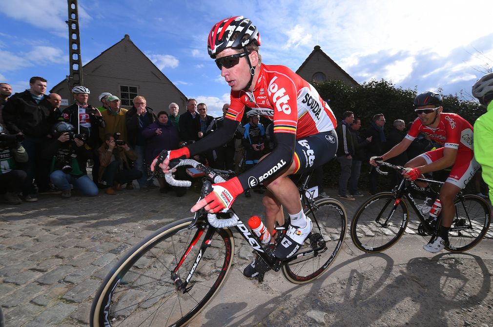 J&uuml;rgen Roelandts racing Dwars door Vlaanderen