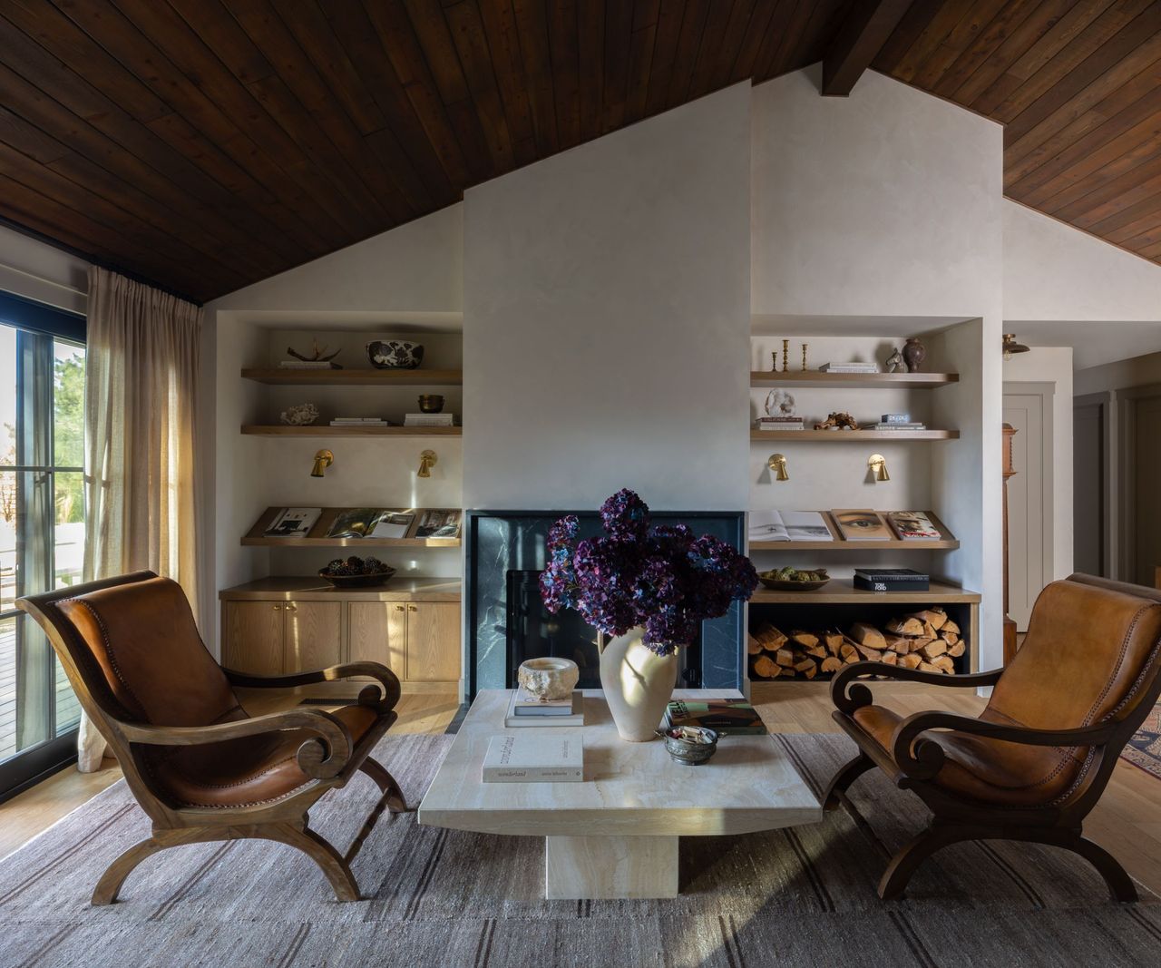 a calm ranch-style home designed by Clouz Houz