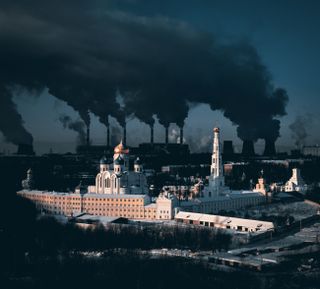 A monastery in Moscow