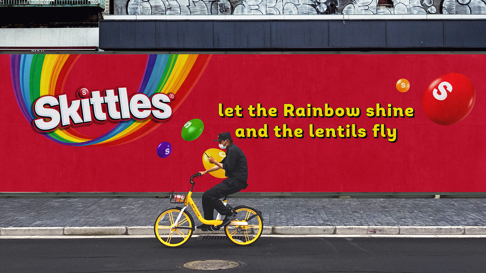 Skittles rebrand
