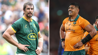 Eben Etzebeth x Will Skelton for South Africa and Australia respectively