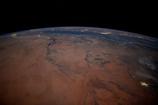 Nile River Seen From Space