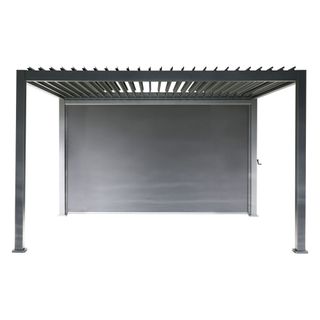 Ibiza Aluminium Pergola Manual Blind