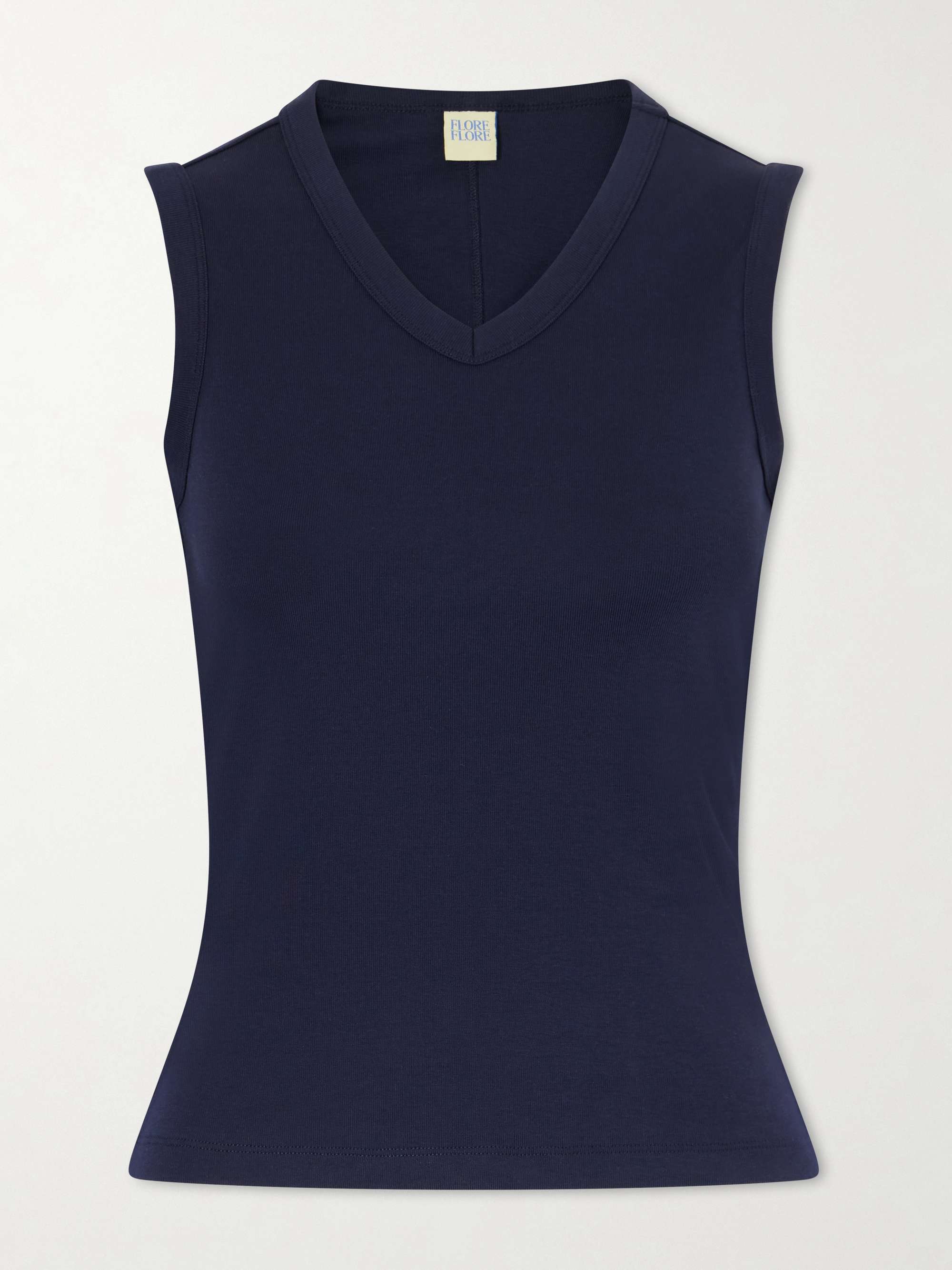 Jill Organic Cotton-Jersey Tank