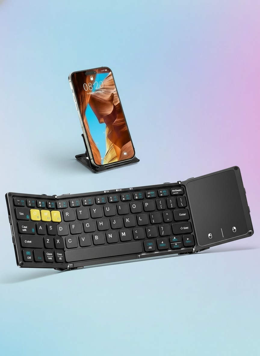 Foldable Bluetooth Keyboard