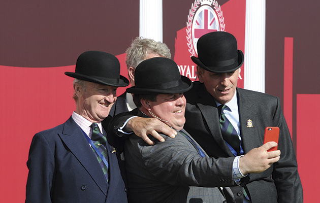 Windsor Horse Show Saturday 16.05.15 Stewards selfie