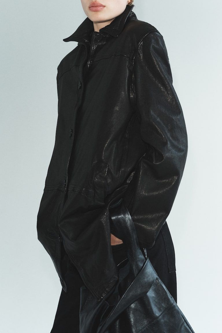 Leather Coat