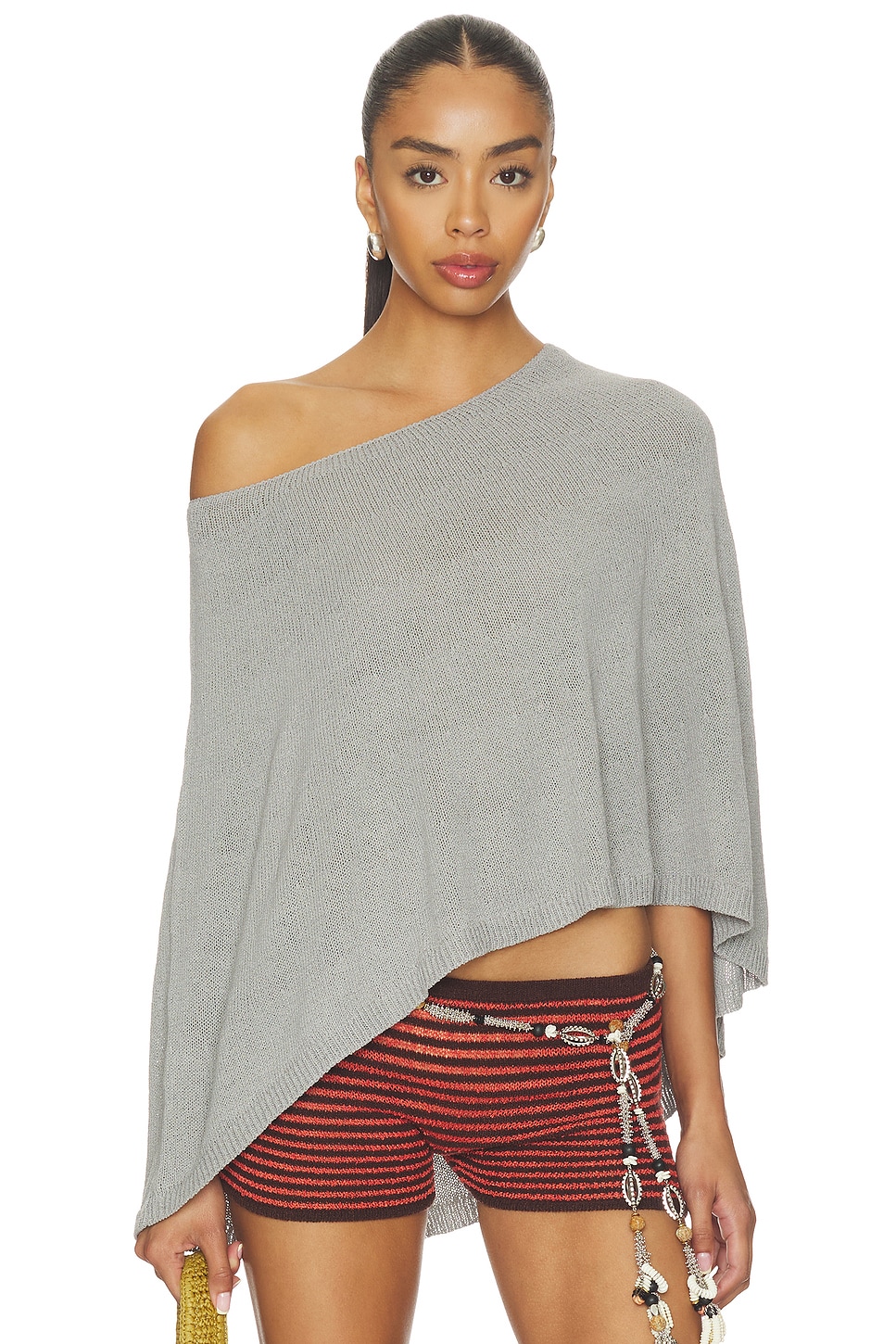 X Revolve Misty Knit Poncho