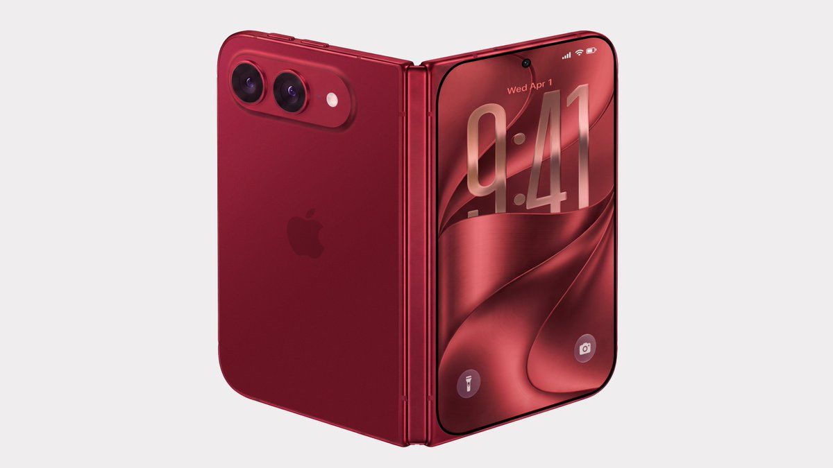 iPhone Ultra in red leak