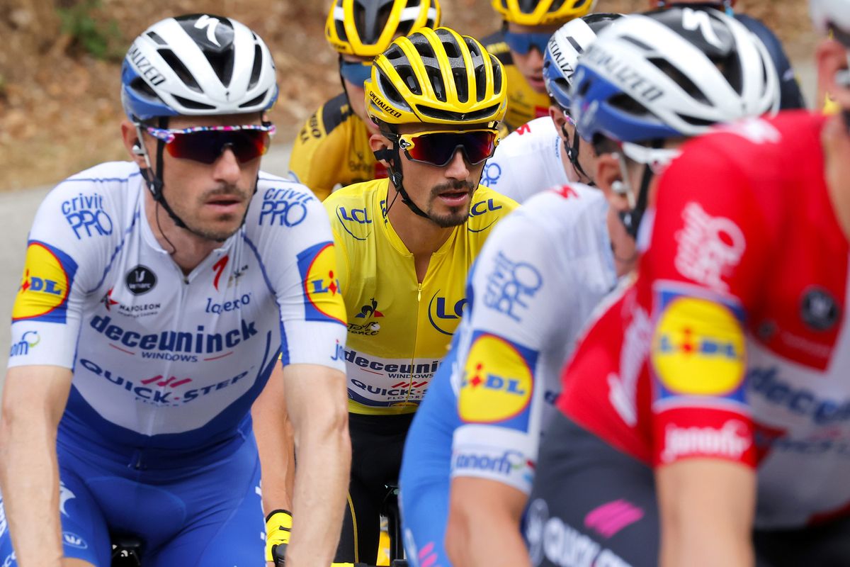 Tour de France 2020 107th Edition 2nd stage Nice Nice 186 km 30082020 Julian Alaphilippe FRA Deceuninck Quick Step photo Luca BettiniBettiniPhoto2020
