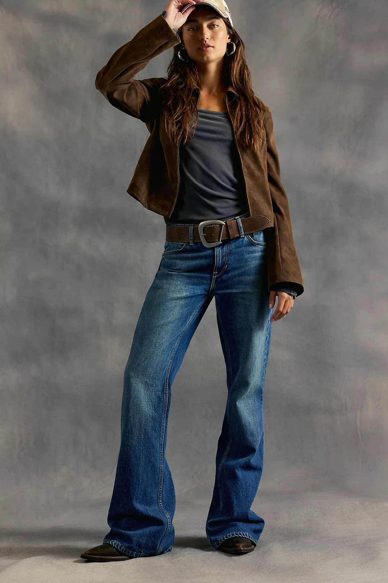 We the Free West Coast Relaxed Flare Jeans