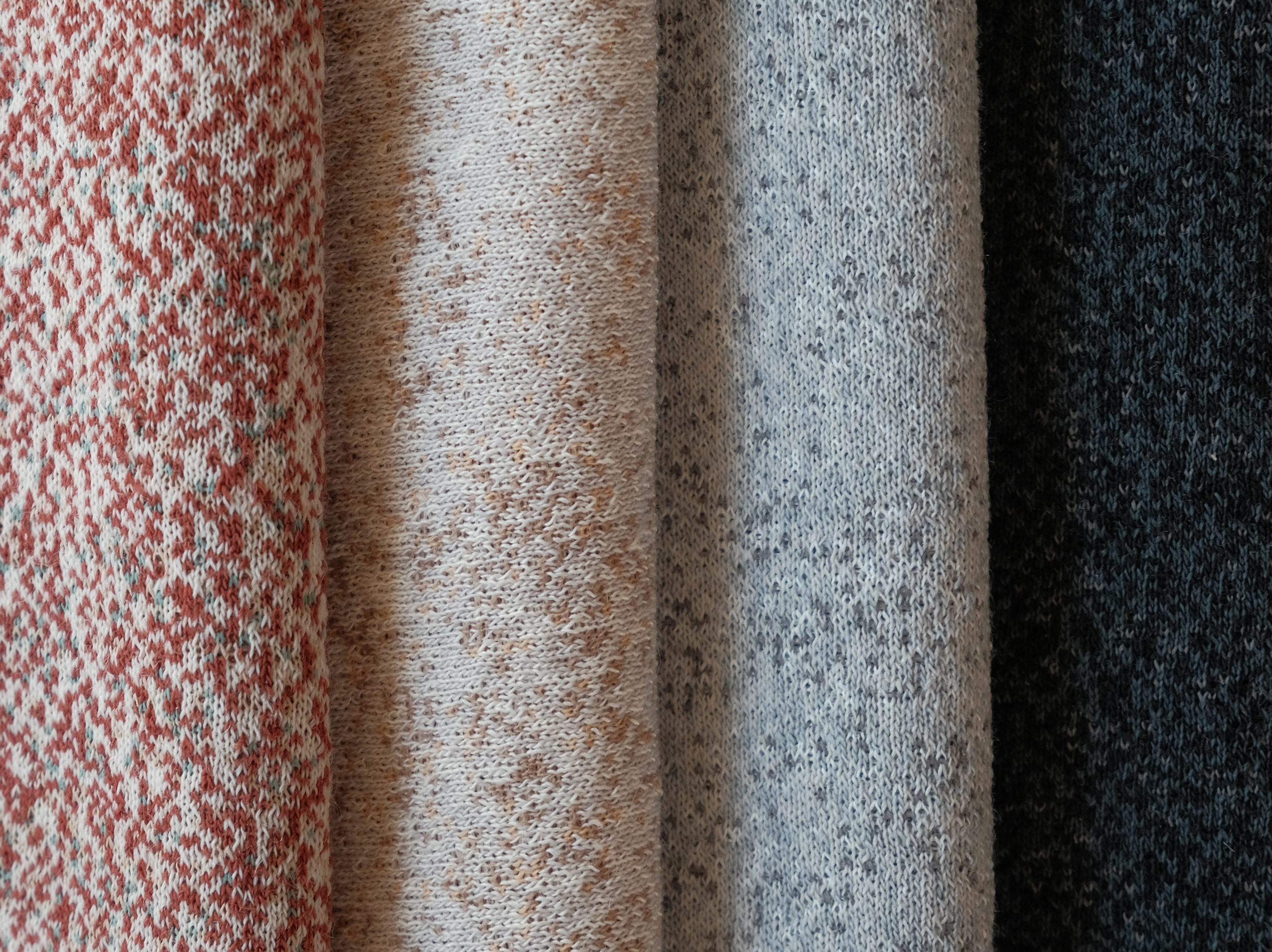 Details of Kvadrat's new Woolscape fabrics