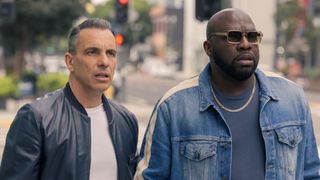 Sebastian Maniscalco and Omar J. Dorsey in Bookie