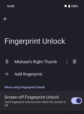 The Pixel 9 series could grab a "screen-off" fingerprint feature in Android 16.