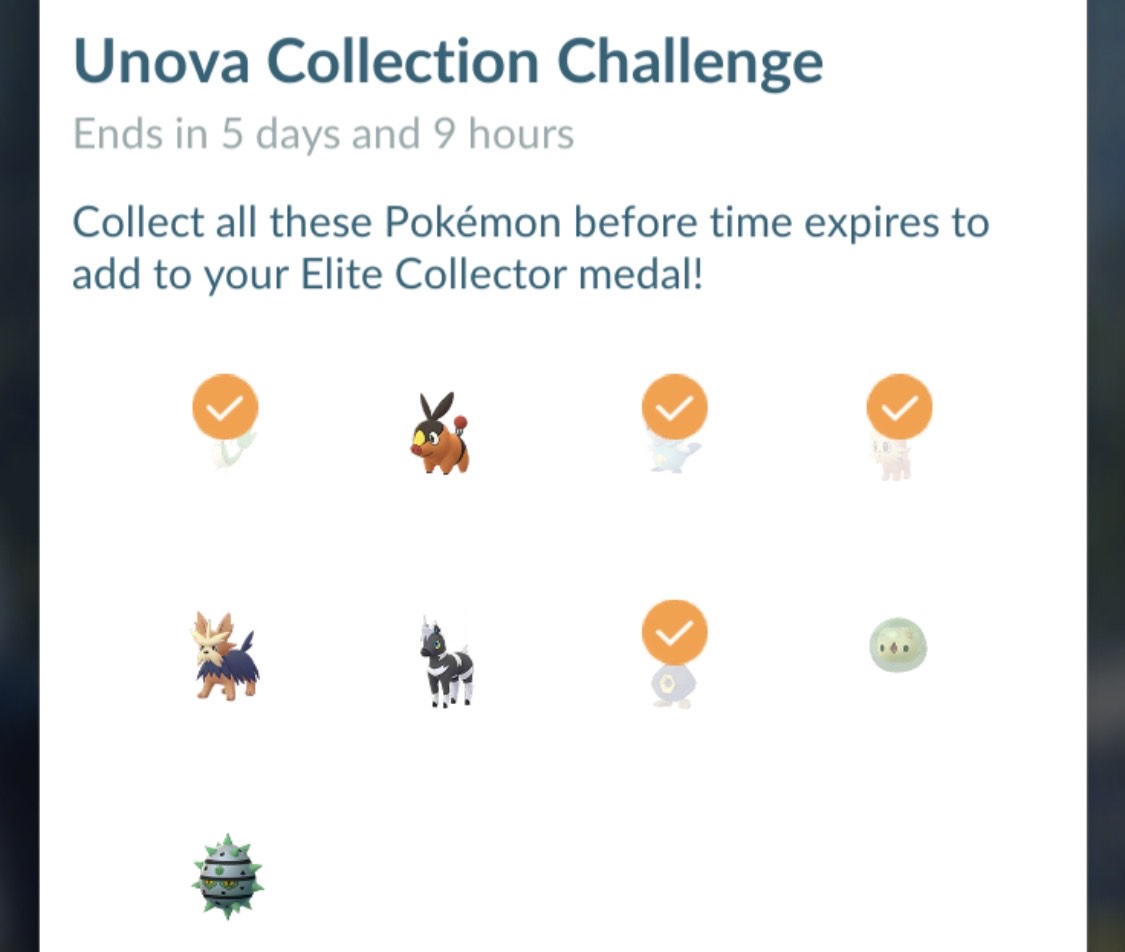 Pokemon Go Unova Collection Challenge How to complete the new event