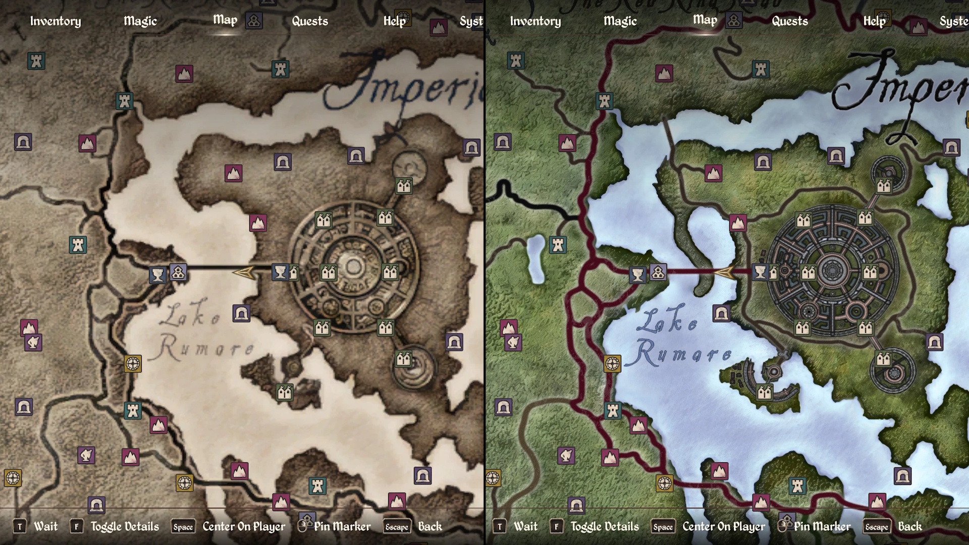 Oblivion Remastered best mods - A More Complete World Map