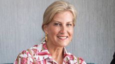 Sophie, Duchess of Edinburgh, patron of the Java Far East Prisoner of War Club 1942, poses for a photograph at the Old Sarum Manor Care Home in Salisbury