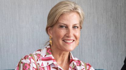 Sophie, Duchess of Edinburgh, patron of the Java Far East Prisoner of War Club 1942, poses for a photograph at the Old Sarum Manor Care Home in Salisbury