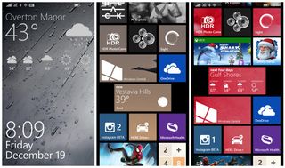 Frost Free Lockscreen and Live Tiles