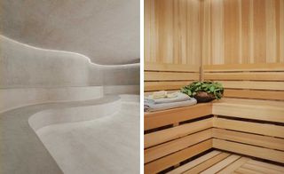 The Well sauna and steam room, New York