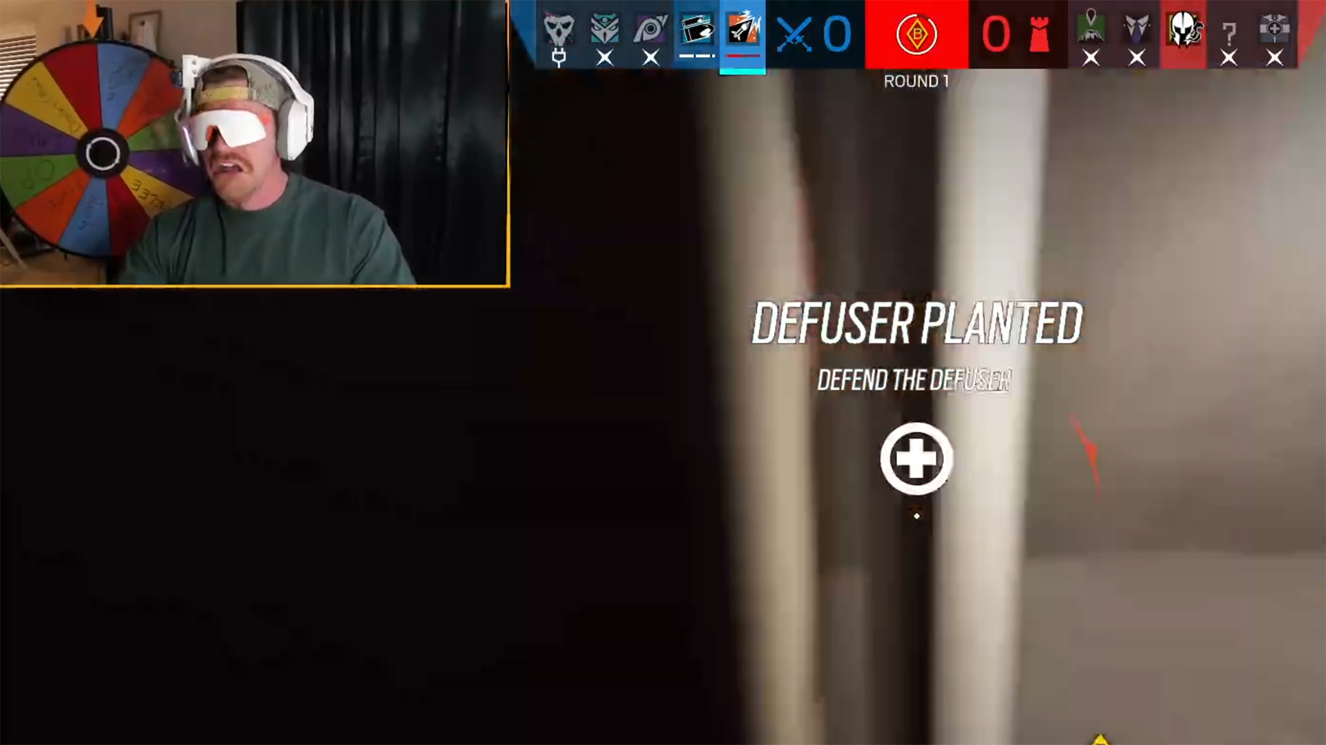 This streamer's Twitch chat can actively ruin his game by activating a modded headset that temporarily blinds him or setting off an IRL jumpscare