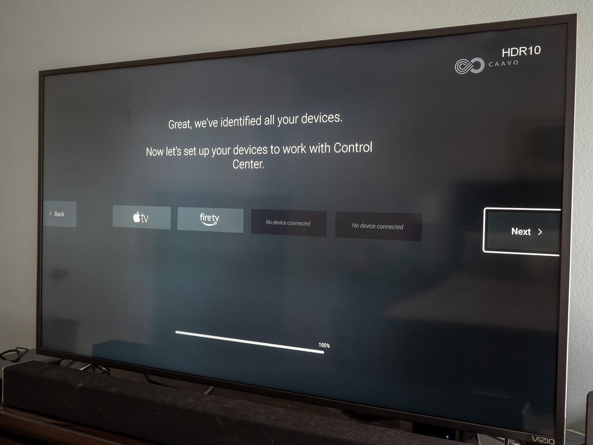 Caavo Control Center Setup