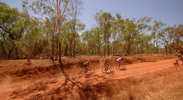 Tomas Kozak works with the Dream Team cyclists.