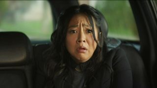 Stephanie Hsu looking funny in Laid.