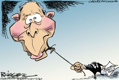 Political Cartoon U.S. Bloomberg 2016