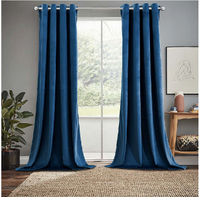 Velvet Grommet Curtain Panels, Bed, Bath and Beyond