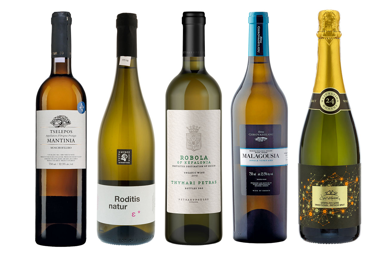 White wines Greece