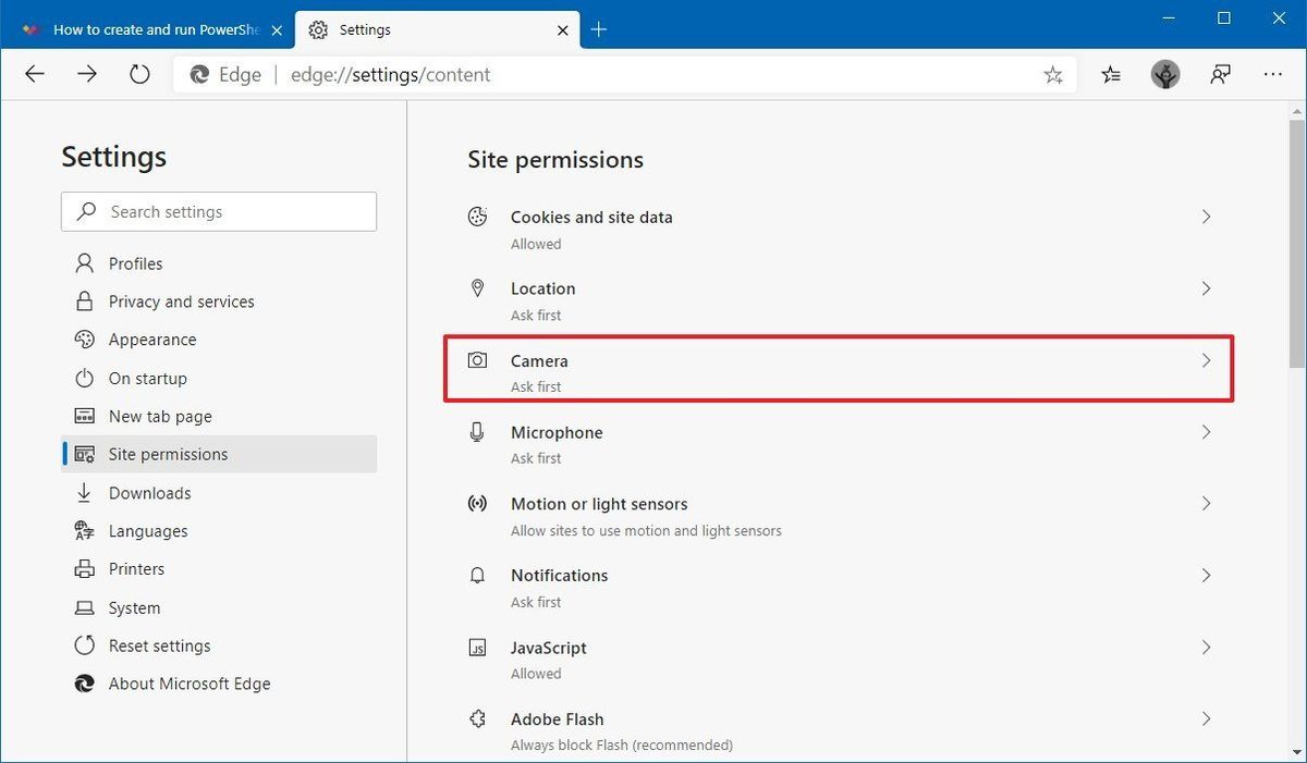 How to manage site permissions on the new Microsoft Edge | Windows Central